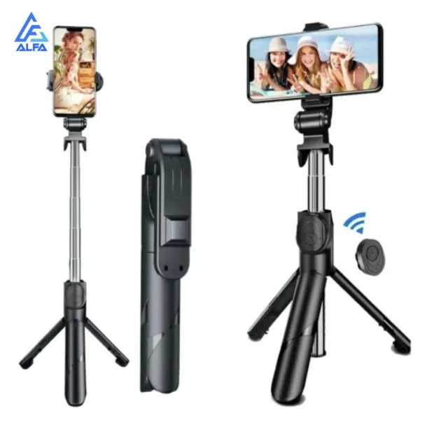 Bastão Pau de Selfie Bluetooth XT-02 Retrátil Suporte tripé para celular