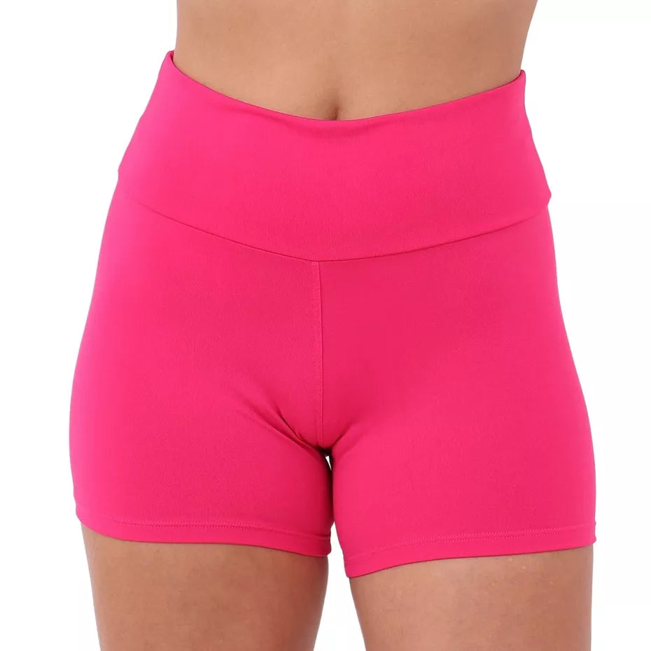 Short Legging Bermuda Academia Meia Coxa Fitness Feminino Casual