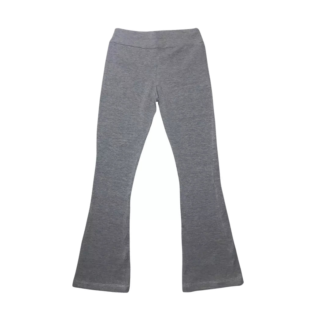 Calça Legging flare Infantil 1 ao 14 em Cotton para Meninas - Leg flare Lisa