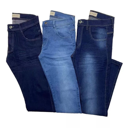 Calça Jeans Masculina Skinny Original Elastano Qualidade Premium