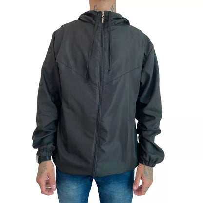 Corta-vento Masculina Lisa