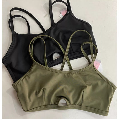 Top Fitness Feminino Alça Fina Academia