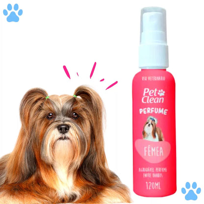 Perfume para Cachorro e Gato Pet Clean - 120 ml - Envio Imediato