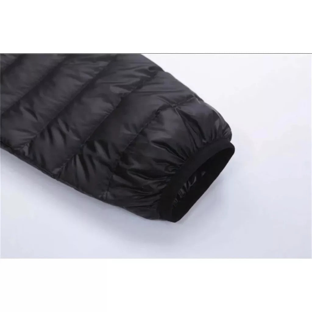 Jaqueta nylon feminina impermeável capuz removível pronta entrega