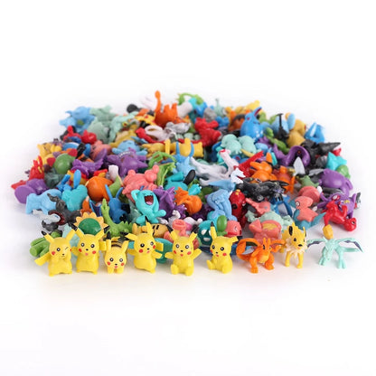 7 cm multicolorido pokémon bola pokémon de alta qualidade brinquedo figura 2-3 cm para crianças presente de aniversário