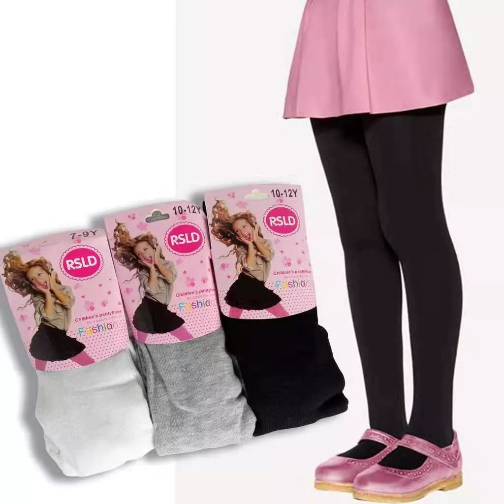 Meia Calça Infantil Cores Preto e Branco e colorido 1-12 ano
