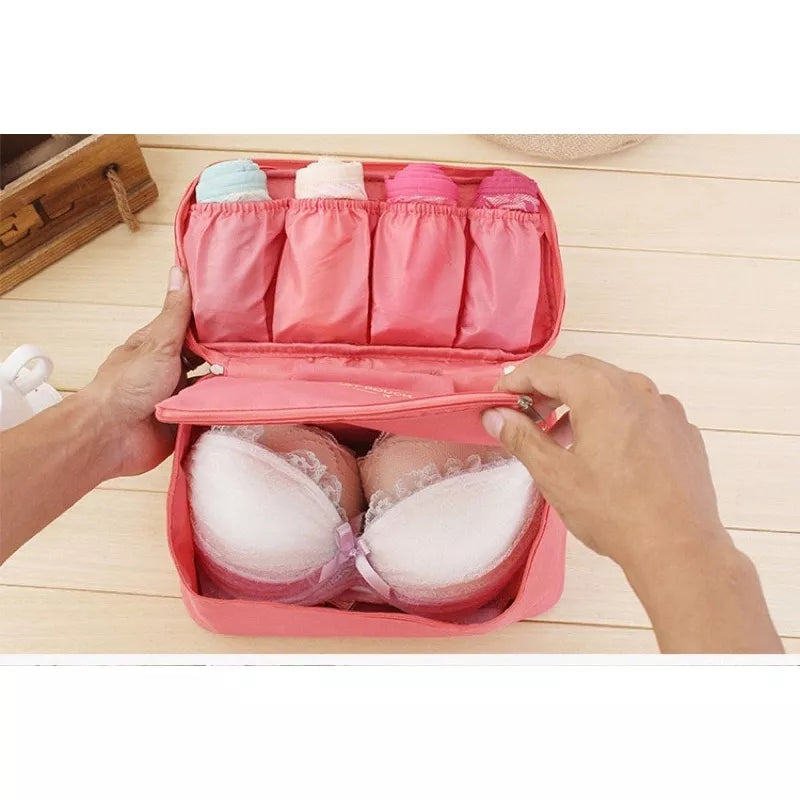 Organizador De Viagem Unissex Lingerie Calcinha Sutiã