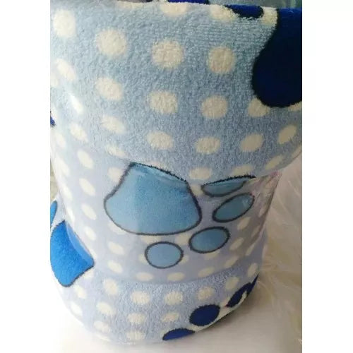 Manta Pet Cobertor Estampado ou Cor Lisa - Cachorro e Gato 0,85x0,95