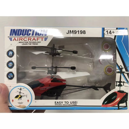 Helicóptero Voador Seacavender Com Controle Remoto Recarregável Sensor Infravermelho/Drone/Carregamento USB