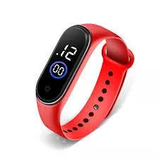 LED Relógio M4 Pulseira  digital  Esportivo A prova água feminino masculino