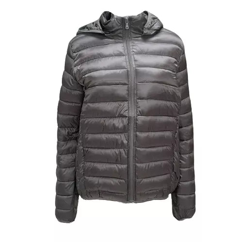 jaqueta Puffer Matelassê Masculina Capuz Removivel