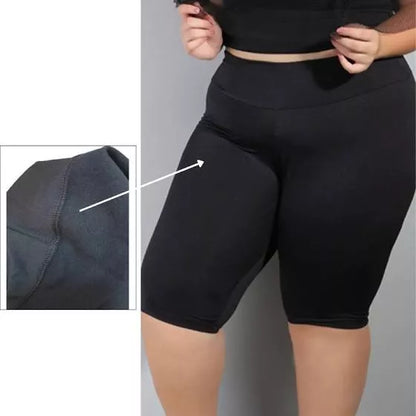 Bermuda Legging feminina , Cintura Alta em Suplex do P ao G3 PLUS SIZE com costura reforçada , não fica transaparente