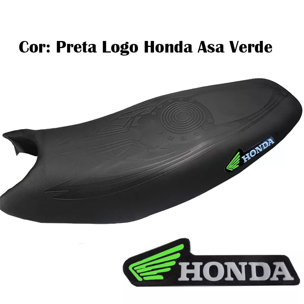 Capa Banco Emborrachada Titan Fan Bros Ybr Fazer Tornado Twister Lander Todas