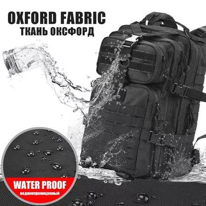 30L/50L 1000d Camo Saco Dos Homens Mochila Saco Fora Saco De Acampamento À Prova D 'Água Caça Mochila