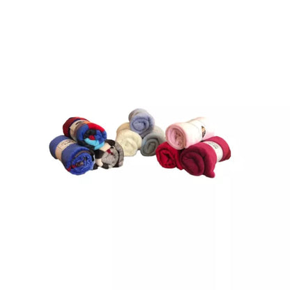Manta Pet Cobertor Estampado ou Cor Lisa - Cachorro e Gato 0,85x0,95