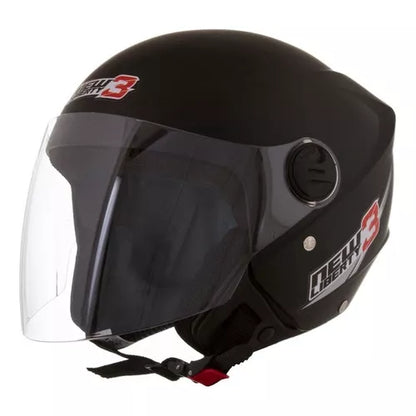 Capacete Moto Aberto Masculino e Feminino Com Viseira Móvel New Liberty Three 3 Pro Tork