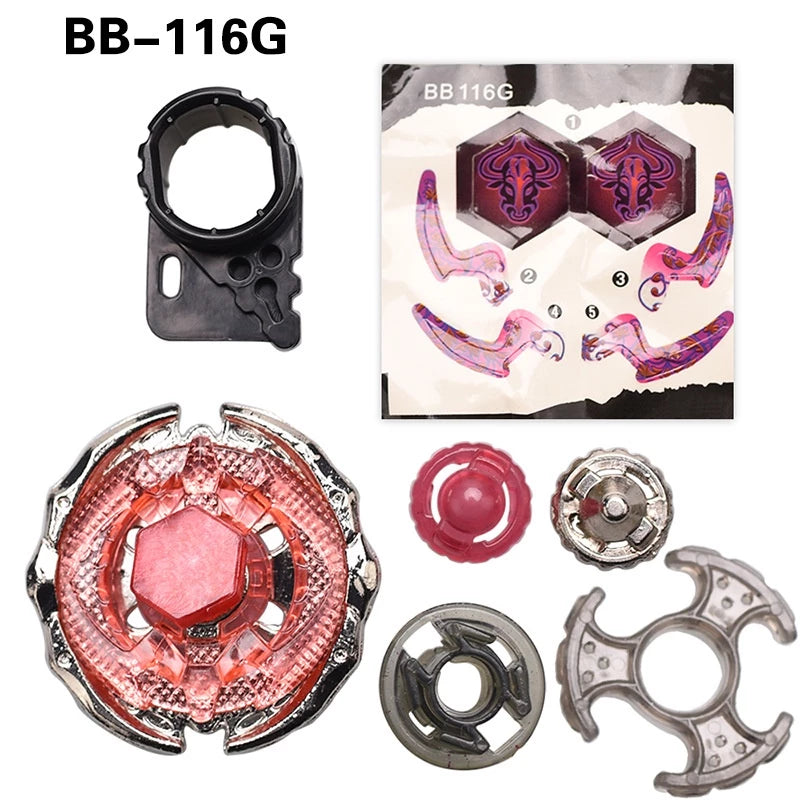 36 Estilos De Metal Beyblade Fusão 4D Pião BB88 BB116 BB128 Arena Batendo Jogo Brinquedos Para Crianças De Aniversário