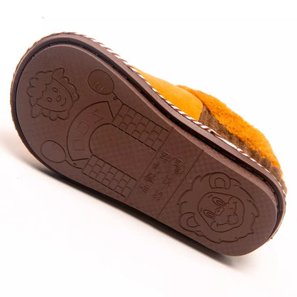 Pantufa De Casa Infantil Menino Menina Pelúcia Confortável Inverno