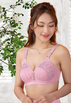 Plus Size Grande Copo Bordado Mulheres Sexy Push Up Bra Copo Molde Fino Roupa Interior Ajustável Lingerie Bras X5353