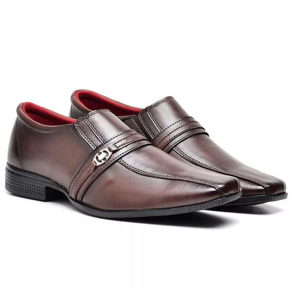 Sapato Social Masculino Moderno Confortável Elegante Estiloso Slim