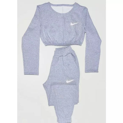 conjunto moletom flanelado NK inverno 2023