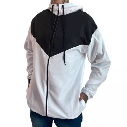 Corta-vento Masculina Lisa