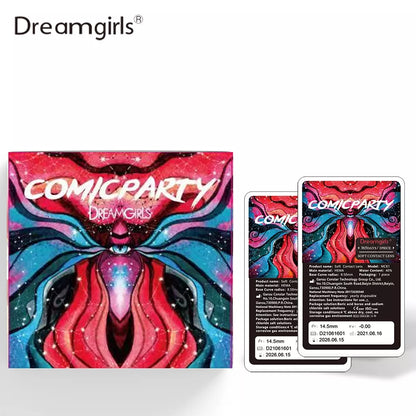 DreamGirls blackhole Cosplay Lente De Contato Colorida Para Olhos/Uso De Festa