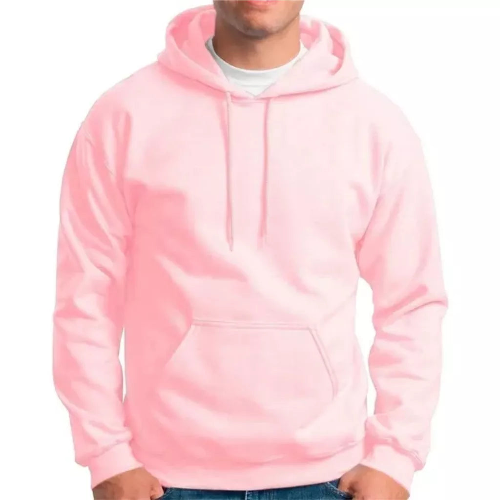 Blusa Moletom *Liso Varias Cores Modelo Canguru Tecido Grosso Flanelado