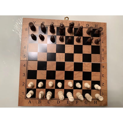 Jogo de xadrez dobrável tabuleiro 23x23