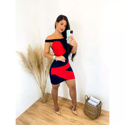 Vestido Tubinho Coladinho Estilo Blogueira Moda Gringa Vários Modelos