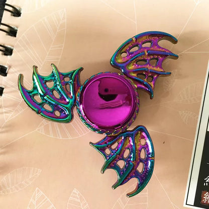 Novo Colorful Fit Spinner Zinc Alloy Decompression Toy Finger Metal Spinner Relieving Stress Effect