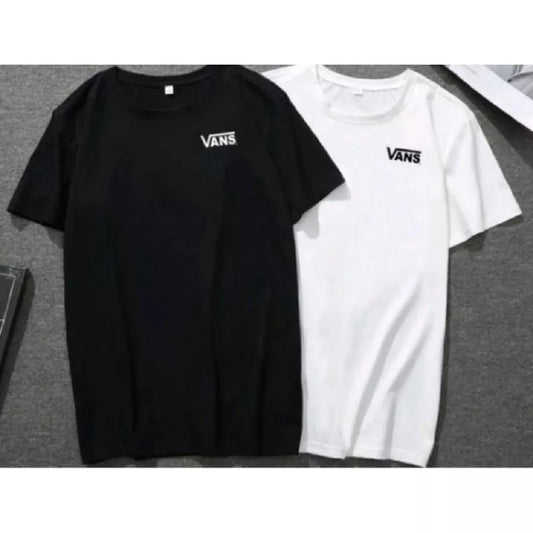 Camiseta Camisa Vans Logo Pequeno fio 30.1 Penteado