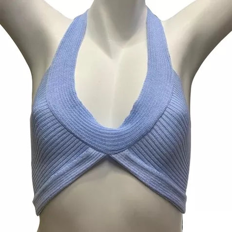 Blusa Top Cropped Faixa De Treino Sexy Tricô Multiformes Tomara Que Caia Verão 2023 Best