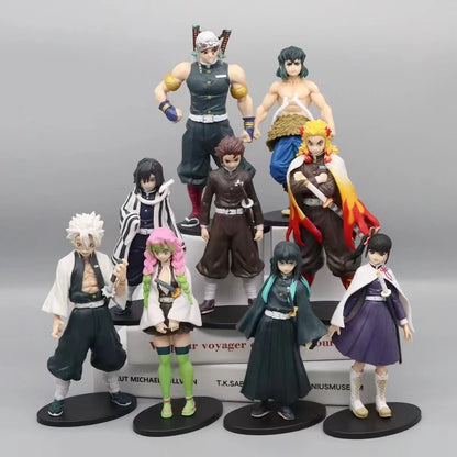 Action figure demon slayer /Boneco Demon Slayer PVC Com Caixa Boneco De Ação kimetsu no yaiba boneco Kamado Tanjirou Vários Personagens bonecos demon slayer tanjiro action figure/nezuko figure/Zenitsu Action figure/demon slayer figure/Action figure anime