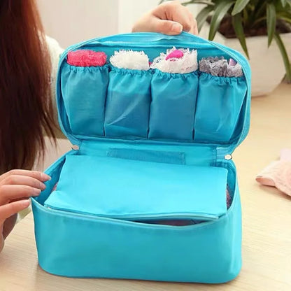 Organizador De Viagem Unissex Lingerie Calcinha Sutiã