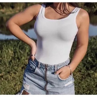 Regata blusinha alça larga grossa blusa regatinha viscolycra roupa feminina P M G GG promoção