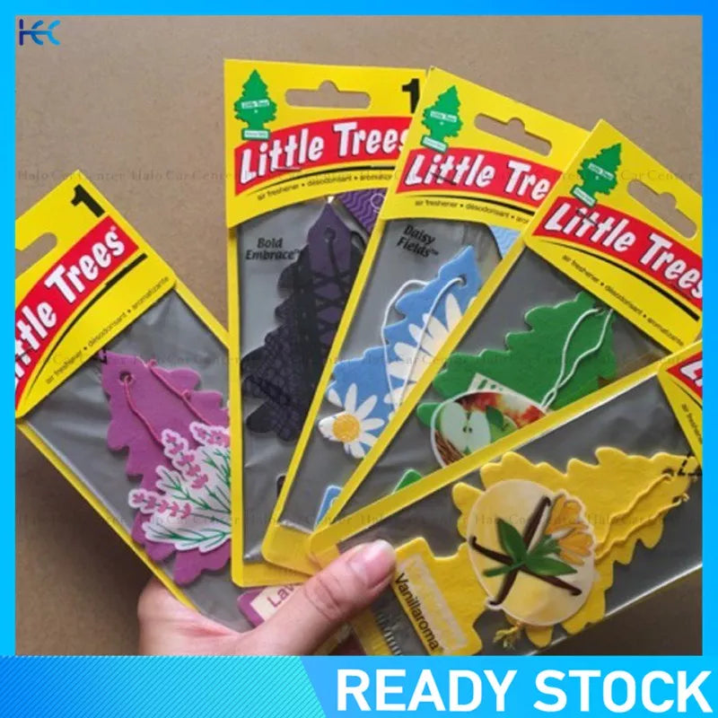 [Little Trees] Pingente De Árvore Pequena De Ar Para Carro / Aromaterapia