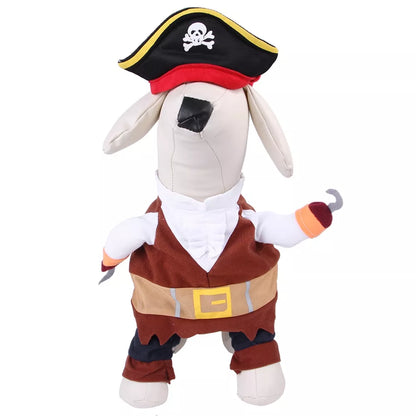 (Engraçado) Cowboy Pet Dos Desenhos Animados Equitação Dress Up Fornecimentos Trajes Cospaly hoodie Do Cão Dia Das Bruxas Roupa Transformação outfit (XS-XL)