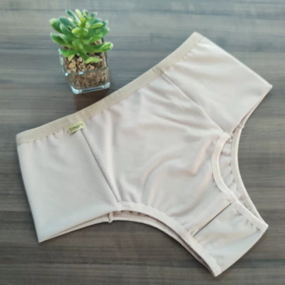 Kit 3 Calcinha Pala Dupla Segura Barriga Conforto Premium