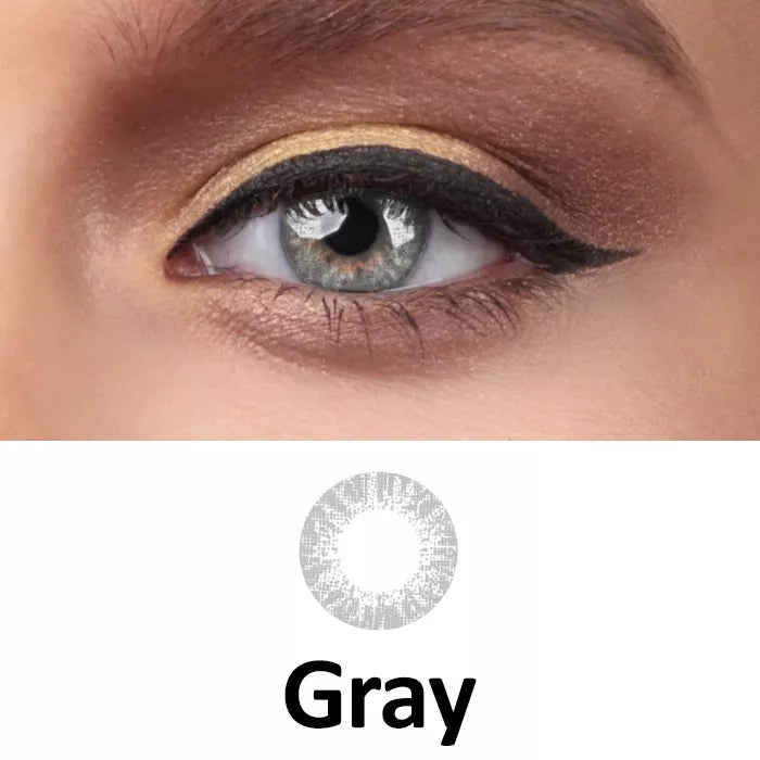 ZELIN Lente de Contato Colorida Aparência Natural Uso Anual Para Maquiagem Dos Olhos