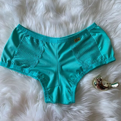 Calcinha estilo short Kit com 4 short Débora microfibra linha lingerie de luxo!