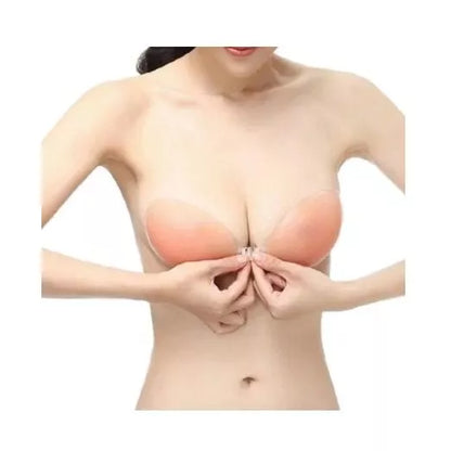 Sutiã Adesivo de Silicone Invisível Aumenta E Levanta Seios com BOJO