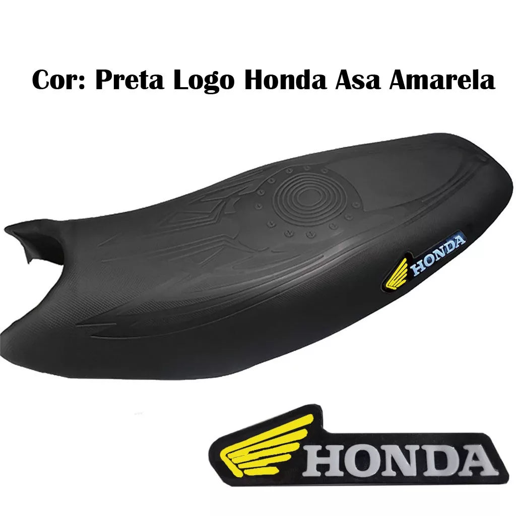 Capa Banco Emborrachada Titan Fan Bros Ybr Fazer Tornado Twister Lander Todas