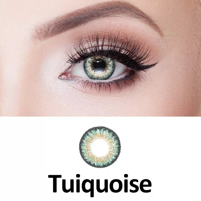 ZELIN Lente de Contato Colorida Aparência Natural Uso Anual Para Maquiagem Dos Olhos
