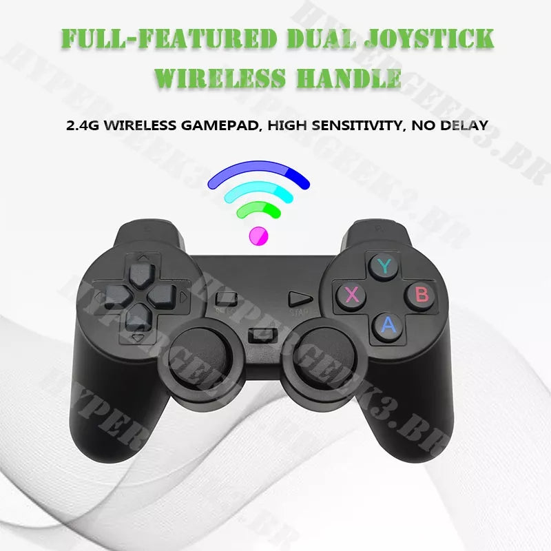 video game Jogo Vara 4k Clássico Retro Vio Sem Fio Video Game U8 Console Equipped Com O Sistema De Novo Mais Do Que 3500/10000 Jogos