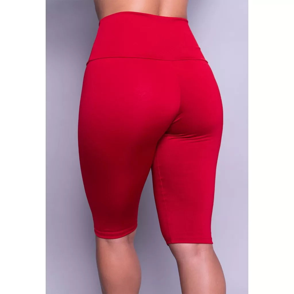 Bermuda Legging feminina , Cintura Alta em Suplex do P ao G3 PLUS SIZE com costura reforçada , não fica transaparente