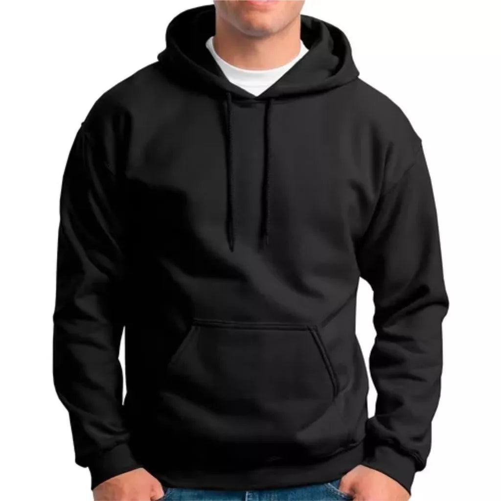 Blusa Moletom *Liso Varias Cores Modelo Canguru Tecido Grosso Flanelado