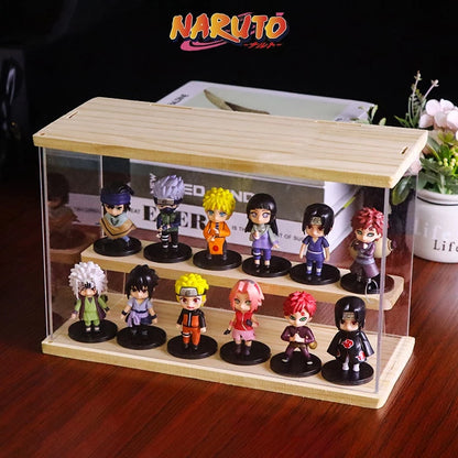 24 Estilos Uzumaki Naruto Anime Action Figure Hatake Kakashi Q Versão Modelo Estátua Colecionável Presentes De Brinquedos
