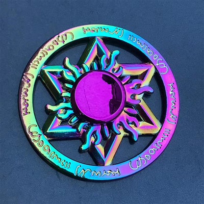 Novo Colorful Fit Spinner Zinc Alloy Decompression Toy Finger Metal Spinner Relieving Stress Effect