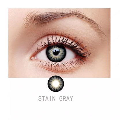 ZELIN Lente de Contato Colorida Aparência Natural Uso Anual Para Maquiagem Dos Olhos